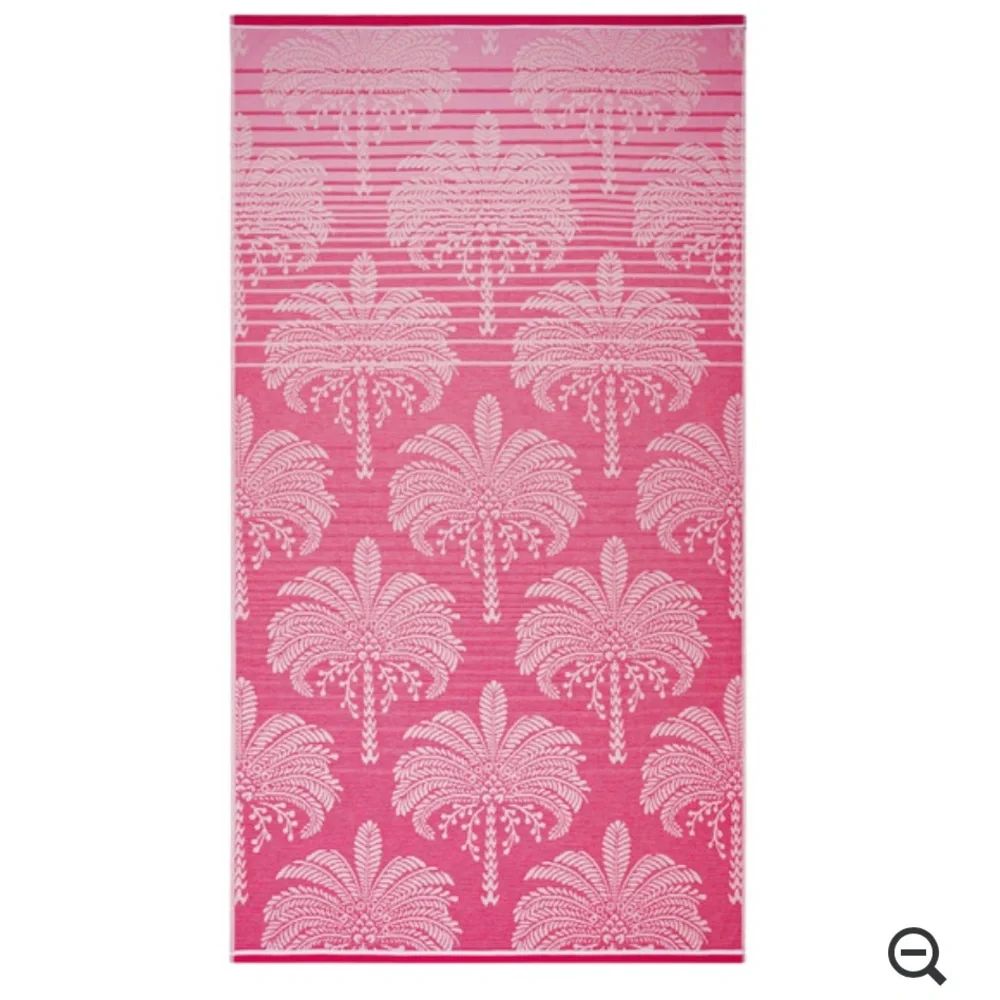 Pink Fouta Beach Towel